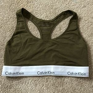 Calvin Klein Modern cotton unlined bralette, ⭐️NWT⭐️